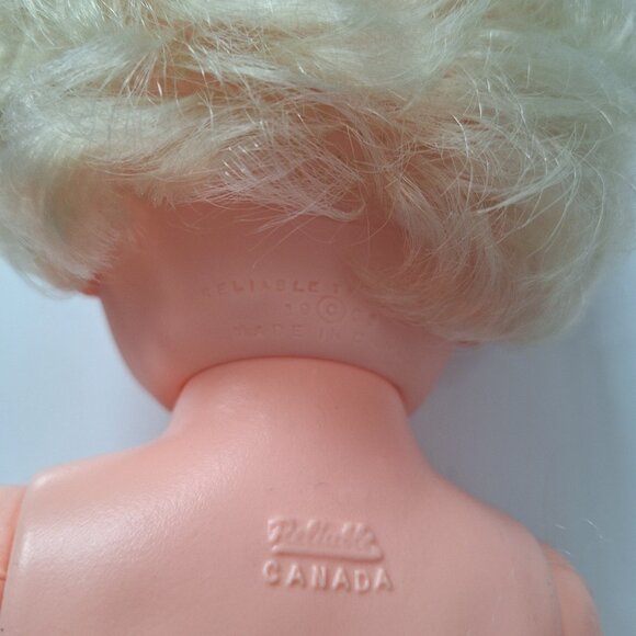 Vintage Reliable Baby Doll Made in Canada - Picture 3 of 7